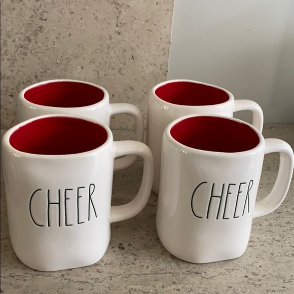Rae Dunn Other - Rae Dunn: Have a cup of “Cheer” ceramic mugs.